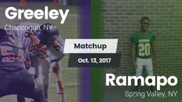 Matchup: Greeley vs. Ramapo  2017