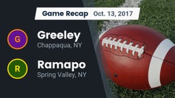 Recap: Greeley  vs. Ramapo  2017