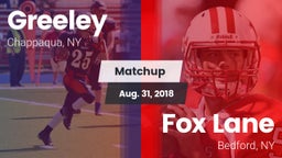 Matchup: Greeley vs. Fox Lane  2018