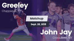 Matchup: Greeley vs. John Jay  2018