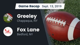 Recap: Greeley  vs. Fox Lane  2019