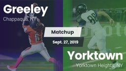 Matchup: Greeley vs. Yorktown  2019