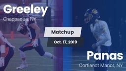 Matchup: Greeley vs. Panas  2019
