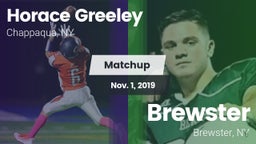Matchup: Greeley vs. Brewster  2019