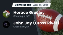 Recap: Horace Greeley  vs. John Jay  (Cross River) 2021