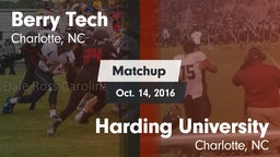 Matchup: Berry Tech vs. Harding University  2016