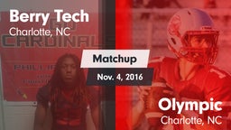 Matchup: Berry Tech vs. Olympic  2016