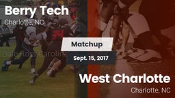 Matchup: Berry Tech vs. West Charlotte  2017