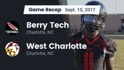 Recap: Berry Tech  vs. West Charlotte  2017