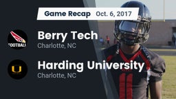 Recap: Berry Tech  vs. Harding University  2017