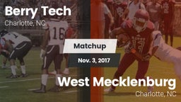 Matchup: Berry Tech vs. West Mecklenburg  2017