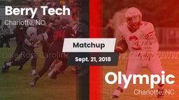 Matchup: Berry Tech vs. Olympic  2018