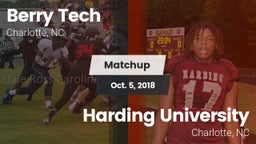 Matchup: Berry Tech vs. Harding University  2018