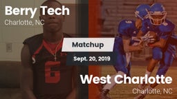 Matchup: Berry Tech vs. West Charlotte  2019