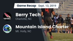 Recap: Berry Tech  vs. Mountain Island Charter  2019