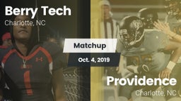 Matchup: Berry Tech vs. Providence  2019