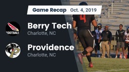 Recap: Berry Tech  vs. Providence  2019