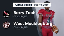 Recap: Berry Tech  vs. West Mecklenburg  2019