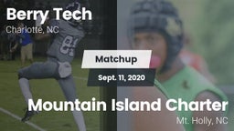 Matchup: Berry Tech vs. Mountain Island Charter  2020