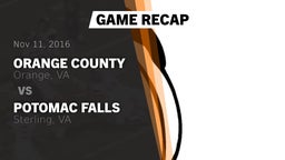Recap: Orange County  vs. Potomac Falls  2016