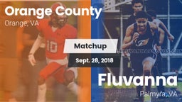 Matchup: Orange County vs. Fluvanna  2018