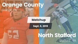 Matchup: Orange County vs. North Stafford   2019