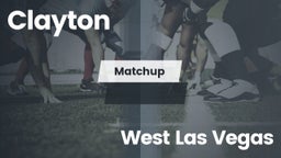 Matchup: Clayton vs. West Las Vegas  2016