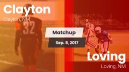 Matchup: Clayton vs. Loving  2017