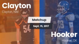 Matchup: Clayton vs. Hooker  2017