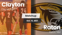 Matchup: Clayton vs. Raton  2017