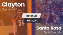 Matchup: Clayton vs. Santa Rosa  2017