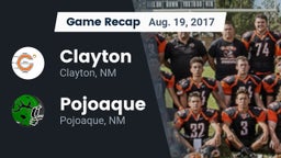Recap: Clayton  vs. Pojoaque  2017