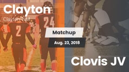 Matchup: Clayton vs. Clovis JV 2018