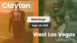 Matchup: Clayton vs. West Las Vegas  2018