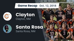 Recap: Clayton  vs. Santa Rosa  2018
