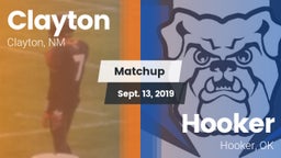 Matchup: Clayton vs. Hooker  2019