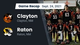 Recap: Clayton  vs. Raton  2021