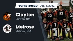 Recap: Clayton  vs. Melrose  2022