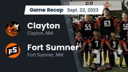 Recap: Clayton  vs. Fort Sumner  2023