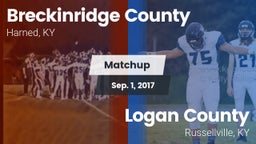 Matchup: Breckinridge County vs. Logan County  2017