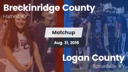 Matchup: Breckinridge County vs. Logan County  2018