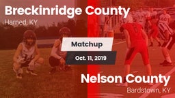 Matchup: Breckinridge County vs. Nelson County  2019