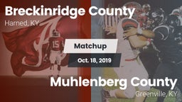 Matchup: Breckinridge County vs. Muhlenberg County  2019