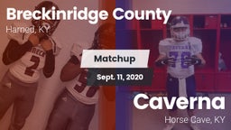 Matchup: Breckinridge County vs. Caverna  2020