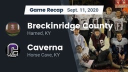 Recap: Breckinridge County  vs. Caverna  2020