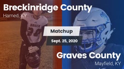 Matchup: Breckinridge County vs. Graves County  2020
