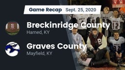 Recap: Breckinridge County  vs. Graves County  2020