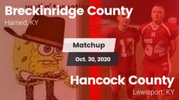 Matchup: Breckinridge County vs. Hancock County  2020