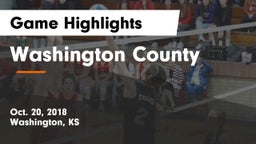 Washington County  Game Highlights - Oct. 20, 2018
