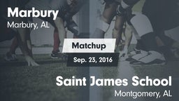 Matchup: Marbury vs. Saint James School 2016